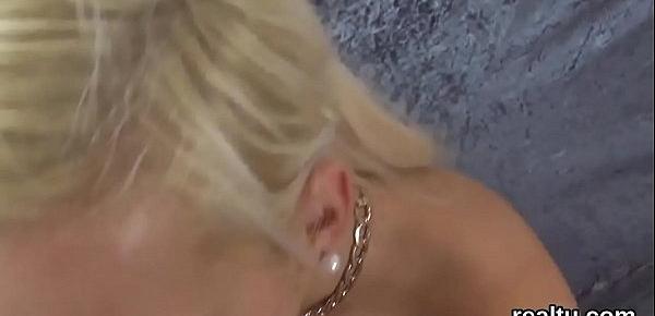  Luscious czech kitten was teased in the shopping centre and pounded in pov